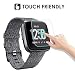 Produktbild FeiyanfyQ HD gehärtetes Glas LCD Displayschutzfolie für Fitbit Versa Sport Smart Watch