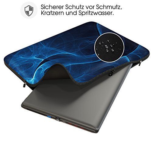 Sidorenko Schutzhülle für Laptops mit einer Bildschirmdiagonale von 43,9 cm (17-17,3 Zoll) neopren max. Geräteabmessungen 41,5 cm x 30 cm - 3