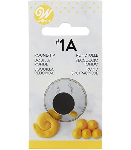 Wilton 101 roestvrijstalen spuitmond voor spuitzak, decoratiegereedschap voor cakes, koekjes, muffins, churros, herbruikbaar en vaatwasmachinebestendig, 101 bloemblaadjes blister