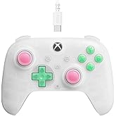 8Bitdo Ultimate Mini Wired Controller for Xbox with RGB Lighting Fire Ring, Hall Effect Joysticks and Triggers, for Xbox Seri