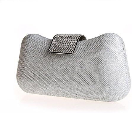 Rhinestone buckle handbags Banquet package fashion hand bag-A