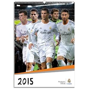 Real Madrid Calendar 2015 A3