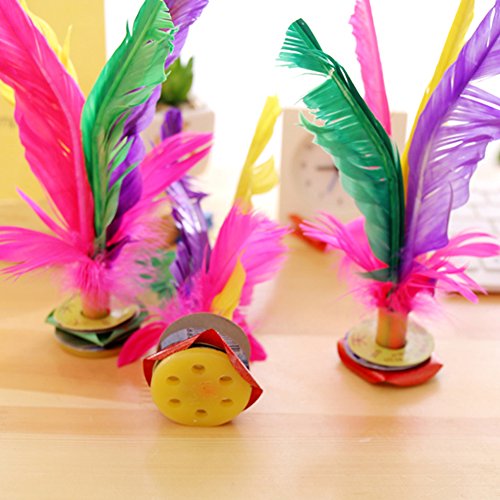 Coceca 150 Stück Bunte Federn12-18cm (4,7-7 Zoll) für Kunst und Handwerk - 6