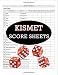 Produktbild Kismet Score Sheets: 100 Kismet Score Pads, Kismet Dice Game Score Book, Kismet Dice Game Score Sheets