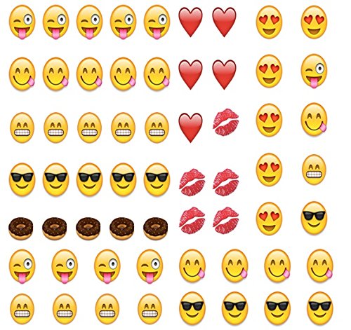 Emoji Code 2 Nail Art Decals