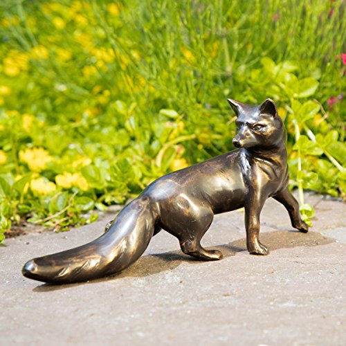 Bronze-Figur Fuchs Ermelyn