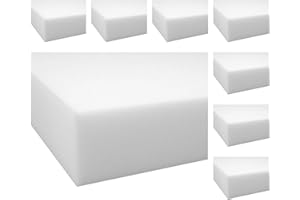 DIRECT SALES Firm Foam for Upholstery Premium Quality Replacement Foam Cut to Size High-Density Cushions Seat Pads for Seating, Stool Chair Upholstery Foam (18" X 18", Upholstery Foam 4" IN)