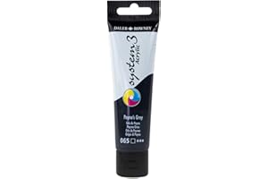 DALER ROWNEY Daler-Rowney System3 Acrylic Paint, Plastic Tube, 2oz - 59 ml, Payne's Grey