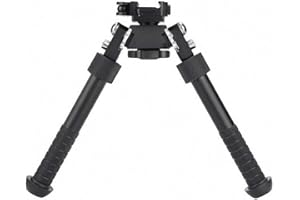 ‎KAYHENG Taktik V8 Gewehr Zweibeine können um 360 Grad gekippt Werden, Bipods 6,5-9 Zoll Picatinny Schiene Klappstativ verstellbare Schienenklemme