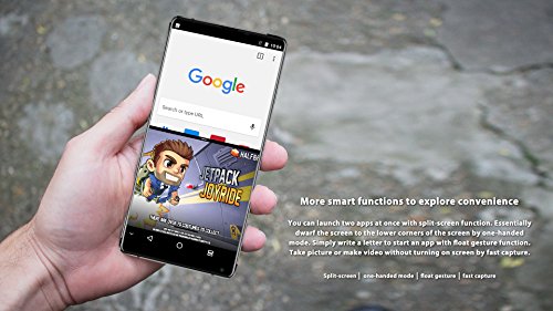 M-Horse Pure 2,18 9 Dual SIM Android 7.0 Smartphone,5.99 pollice HD Display,3600mAh MTK6750 Octa core 1.5GHz,4 GB RAM+64 GB ROM,Dual macchina fotografica,4G Smartphone,Nero