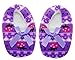 Neska Moda Premium Kids Soft Purple Cotton Fur Winter Indoor Slippers Cum Booties-14 CM Length For Age Group 3 - 15 Months Old RS.199.00