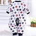 Koly Baby Kids Boy Girl Infant Romper Jumpsuit Bodysuit Cotton Clothes (3-5M, Dark Blue)