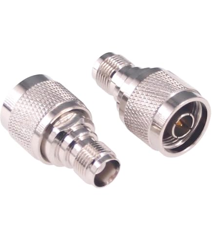 2PCS TNC Male Plug To SMA Female Jack RF Coax Adapter Convertor Straight Nickelplated TNC Male - View #7