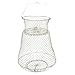 Produktbild sourcingmap® 40cm Höhe, zusammenklappbarer Käfig Fisch gold tone Metall Angeln Cage Net für Fischer de