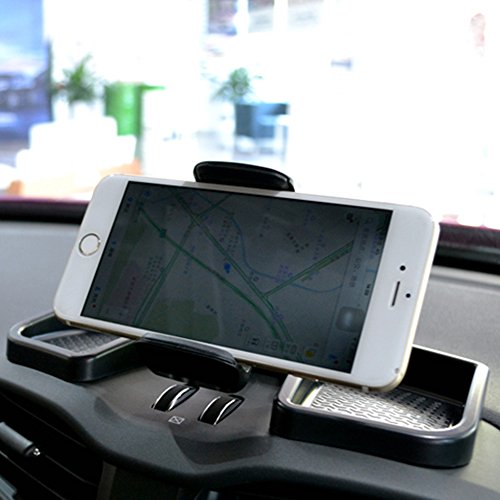 Supporto Auto Smartphone Telefoni, Universale Di Cellulari 360 Gradi di Rotazione Porta Cellulare Universale Auto