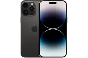 Apple iPhone 14 Pro MAX, 128GB - Negro Espacial (Reacondicionado)