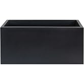 WELL HOME MOBILIARIO &amp; DECORACI&Oacute;N POLYETHYLENE POLYETHYLENE ROTOMOLDING POLYETHYLENE POLYETHYLENE POT ANTHRACITE COLOR 60x20x
