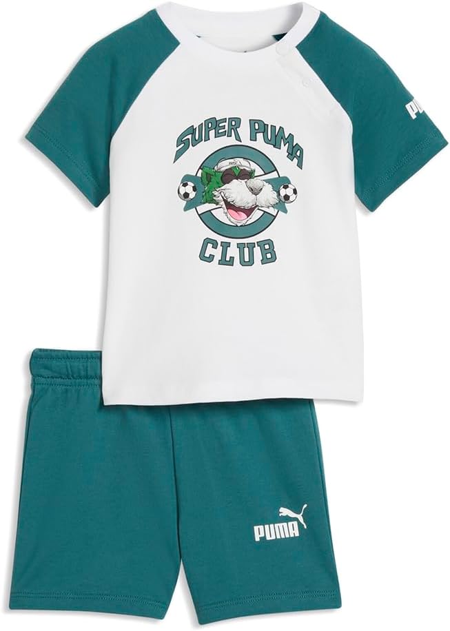 PUMA SUPER PUMA Tee and Short Set Eşofman Takımı Üniseks Bebek