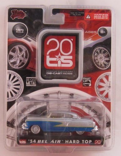 Malibu International 1:64 Scale 20 TIS 1954 Bel Air Chevrolet Hard Top by 20 Tis
