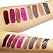 DE'LANCI Metallic Matte Liquid Lipstick Lip Gloss Waterproof Long Lasting Lip Kit 8Pcs/set