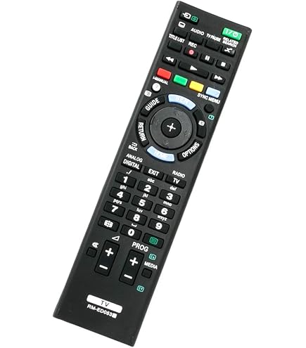 ALLIMITY RM-ED053 Telecomando Sostitutivo Per TV Sony Bravia LED LCD - Compatibile Con Serie KDL-32/42W (W603A, W650A, W651A, W653A, W655A, W656A, W600A, W605A)