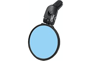 Hafny Bar End Bike Mirror, HD, Blast-Resistant, Glass Mirror, HF- MR090