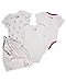 The Essential One - 3 Pack Baby Girl Floral Bodysuits - ESS115