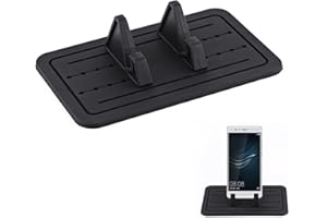 YOSOO HEALTH GEAR Uchwyt Samochodowy na Telefon, Uniwersalna Podkładka Antypoślizgowa z żelu Silikonowego, Deska Rozdzielcza Samochodu Uchwyt na Telefon Komórkowy, Uchwyt Samochodowy GPS na Deskę Rozdzielczą Mata do Ko