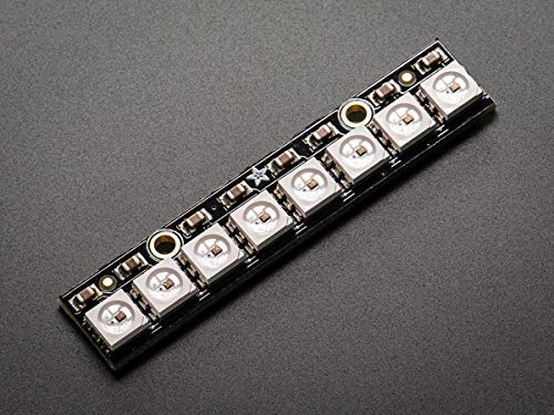 Adafruit Neopixel Stick - 8 x WS2812 5050 RGB LED con Driver integrati