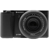 AgfaPhoto Realishot C130 kompakt kamera, CMOS sens&ouml;r, diyafram f/1.8-2.6, ISO 100-3200, otomatik odaklama, LCD ekran, harici 