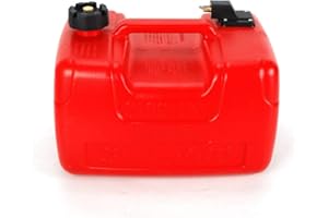 Jintaihua Réservoir de carburant en plastique du réservoir de carburant marin extérieur portatif de 3,2 gallons 12L RéSistant à la Corrosion Anti-Statique