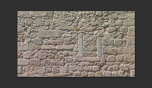 Vlies Fototapete 500×280 cm – Top – Tapete – Wandbilder XXL – Wandbild – Bild – Fototapeten – Tapeten – Wandtapete – Wand – Steine Textur Steinmauer Mauer Steinwand f-A-0454-a-a - 3