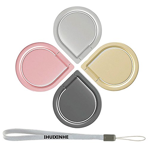 Staffa dell'anello Smart phone, IHUIXINHE 360 Â° di Rotazione Della Maniglia Staffa dell'automobile della Staffa a Forma di Cuore Comune, iPhone X 8 7 Plus 6 6S Samsung Galaxy 8