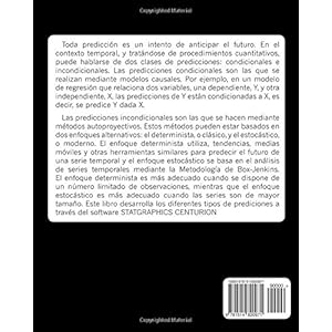 PREDICCION ECONOMICA y EMPRESARIAL: SERIES TEMPORALES con STATGRAPHICS CENTURION