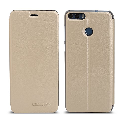 Ulefone Mix 2 Copertina Caso Custodia A In La SemplicitÃ  Delle Trame Pelle Sintetica Per Ulefone Mix 2 Smartphone (Golden)