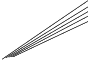 QUARKZMAN kolfiberstång, 1 mm x 150 mm kolfiberstång för RC-flygplan gör-det-själv hantverk drakvingrör quadcopter-armreparat