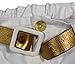 TUTTO PICCOLO "Little Sunshine" baby girls set of shorts and belt (white/gold)