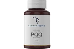 Optimum Ageing - P.Q.Q with L-Taurine 940mg - Anti-Ageing Formula - 60 Capsules