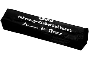 Kalff 23507 KFZ-Kombitasche DIN 13164 und Warndreieck, Schwarz