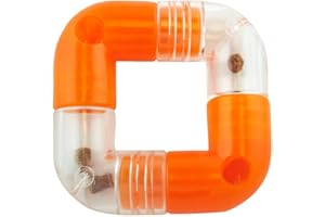 Planet Dog Orbee-Tuff Link - Snackball für Hunde - Hundespielzeug - Orange