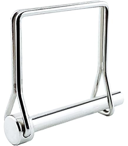 2 Spine Di Bloccaggio Albero 10mm X 80mm | Acciaio Zincato Per Rimorchi Agricoli E Attrezzi Da Giardino