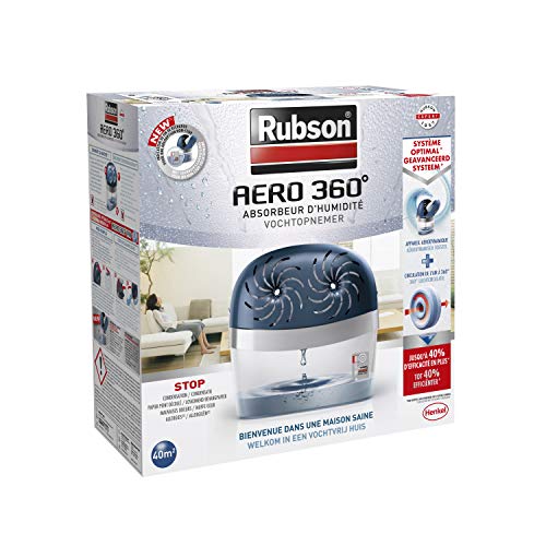 Rubson, Deumidificatore 360 Stop, 40 m², Blu (blau)