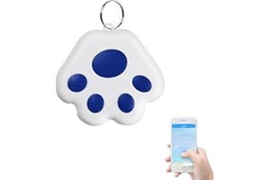 XIAOYIYI Localizador de Llaves, Mini Localizador GPS, Localizador de Perros, Smart Tracker Tracking Loss Prevention Dispositivo a Prueba de Agua Localizador de Mascotas