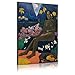 Produktbild Five-Seller Leinwand Berühmte Gemälde Samen Der Areoi Von Paul Gauguin Wandkunst Kunstreproduktion Gedruckt Auf Leinwand Kunstwerk Für Hauptdekorationen (Kein Rahmen,90 x 140 cm)