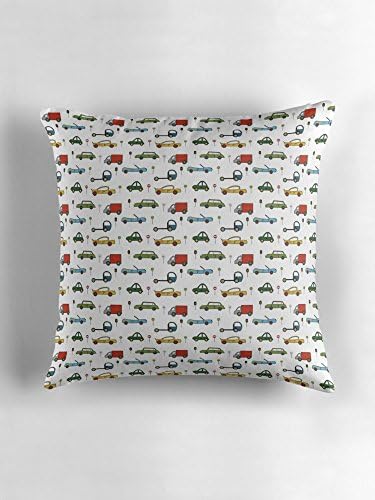 Cars Cushion Bedroom or Nursery 16 Inch 40cm Cushion
