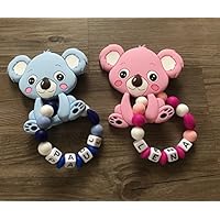 Beißring Koala mit Name