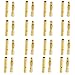 Produktbild 20 Sets von 2 mm Bananenstecker Motor Elektronische Stecker + Stecker --- Golden