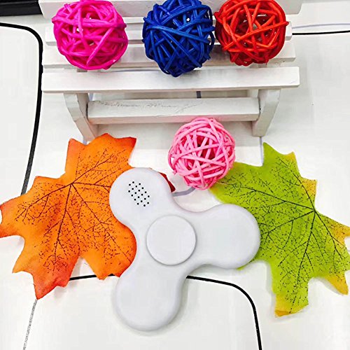 Etopfashion LED Light Switch MINI Bluetooth Speaker Music EDC Hand Spinner für Kinder Erwachsene Funny Fidget Toy - 2