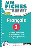 Image de Mes Fiches pour le BREVET FRANÇAIS 3e