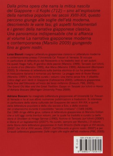 Book's Cover of La narrativa giapponese classica